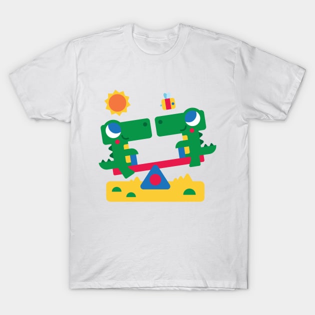 See-Saw You Later Alligator T-Shirt by Drawson